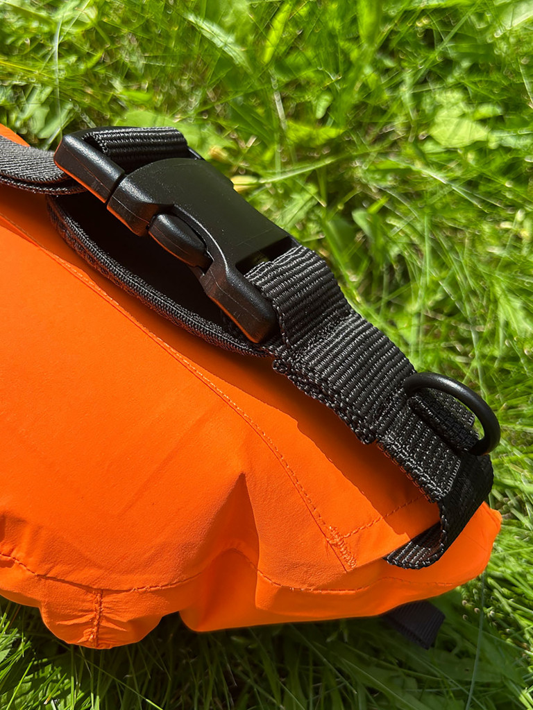 Непромокаемая поясная сумка hikeXp оранжевая