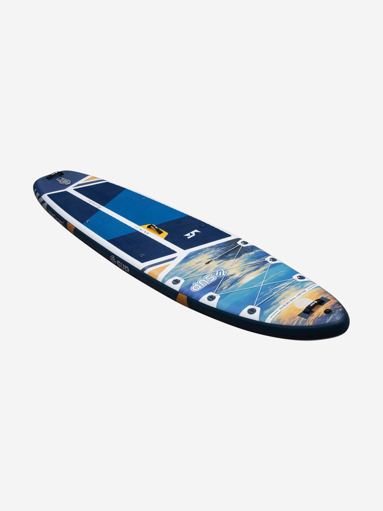 Надувной сапборд E-SUP CLASSIC BLUE 11'6" (351×89×15 см), универсальный