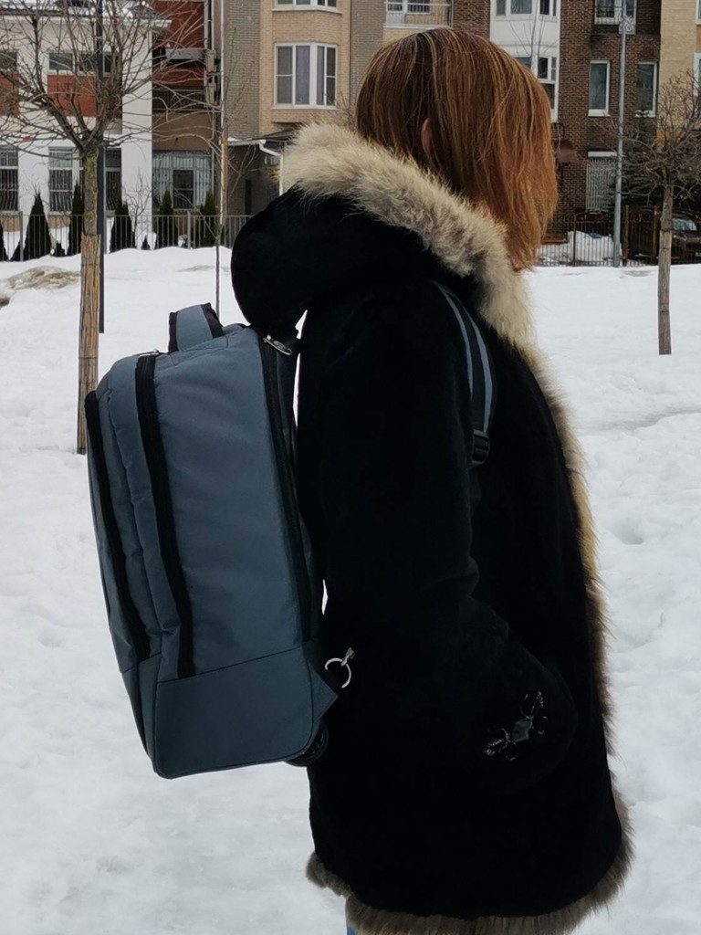 Чемодан-рюкзак-POLAR-P7102-RED