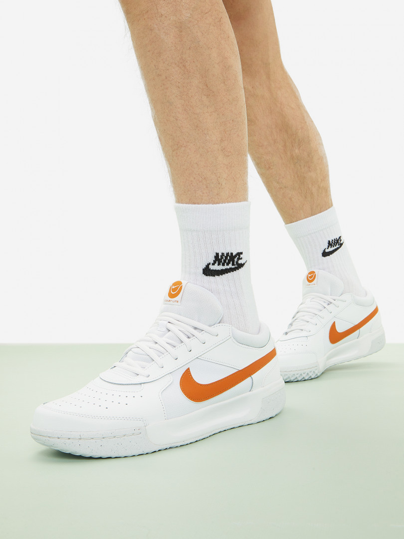 Кроссовки мужские для тенниса Nike Court Air Zoom Lite 3 30684660299 Белый, размер 40,41,41.5,44,43.5,44.5, фото 1