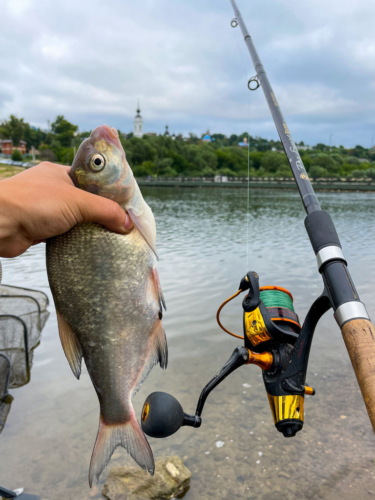Катушка карповая с байтраннером Волжанка Карп Мастер 3000