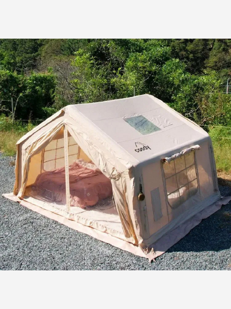 Надувная палатка Coody 10 Beige 2–6 человек