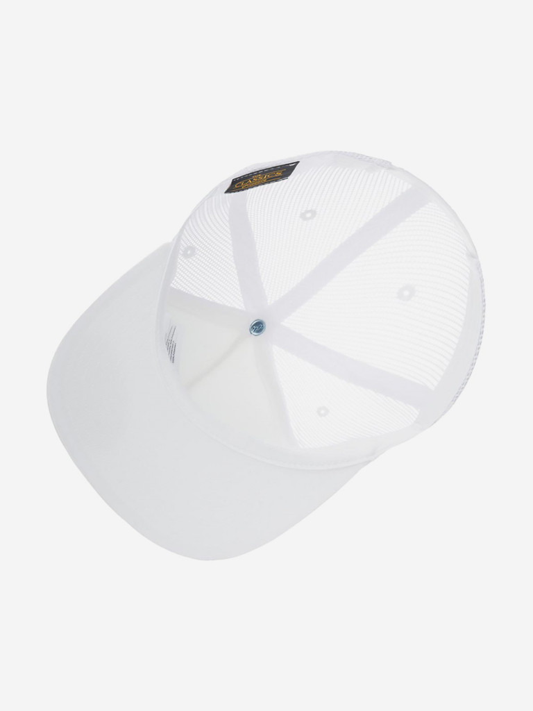 Бейсболка с прямым козырьком FLEXFIT 6005FF (белый)