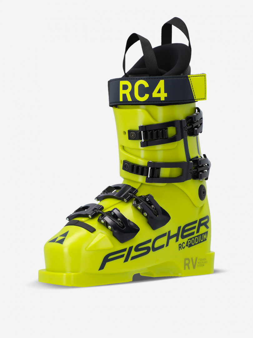 фото Ботинки горнолыжные детские fischer rc4 podium lt 90, желтый