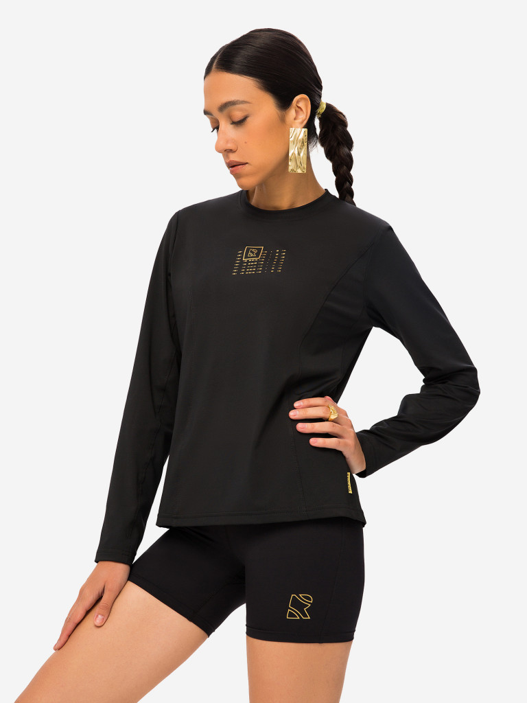 Лонгслив женский RAQUETA SPORT Painted Black