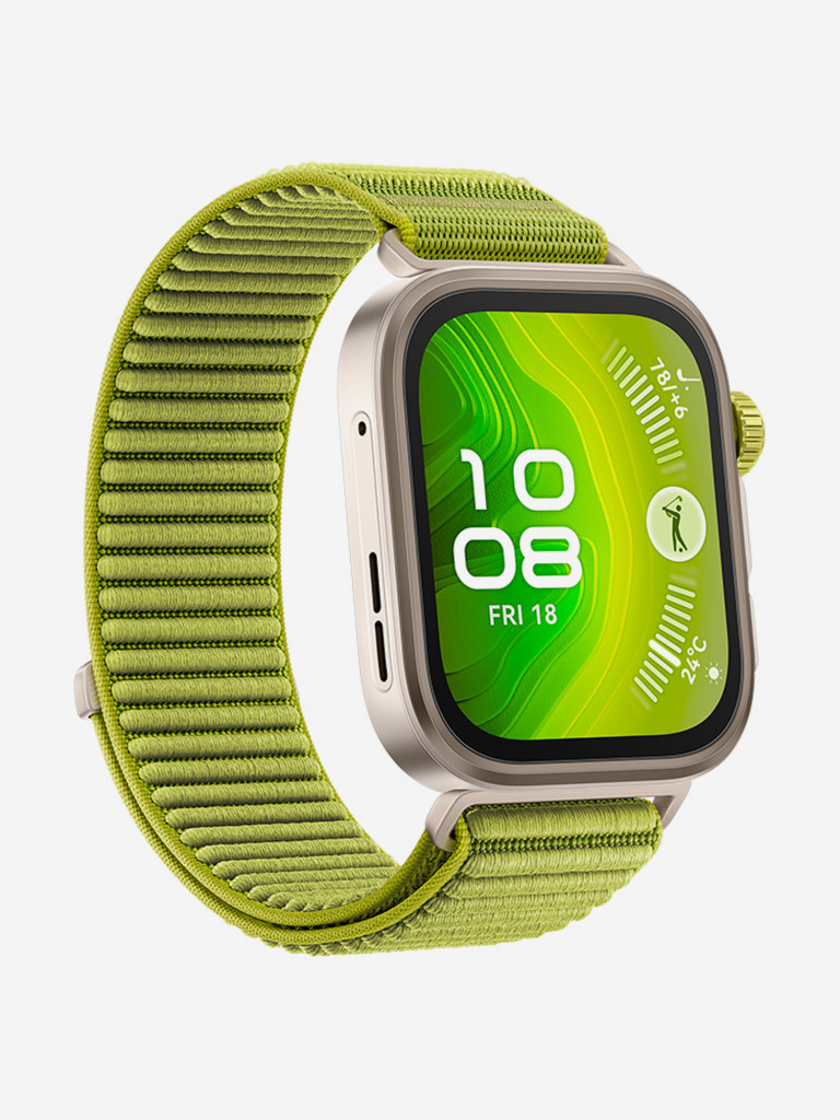 Умные часы HUAWEI Watch Fit 4 Pro, зеленые