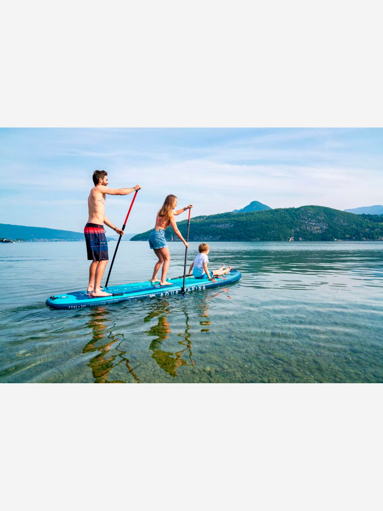 Сапборд надувной Aqua Marina Super Trip семейная 12.6 2025, 381x86x15 см