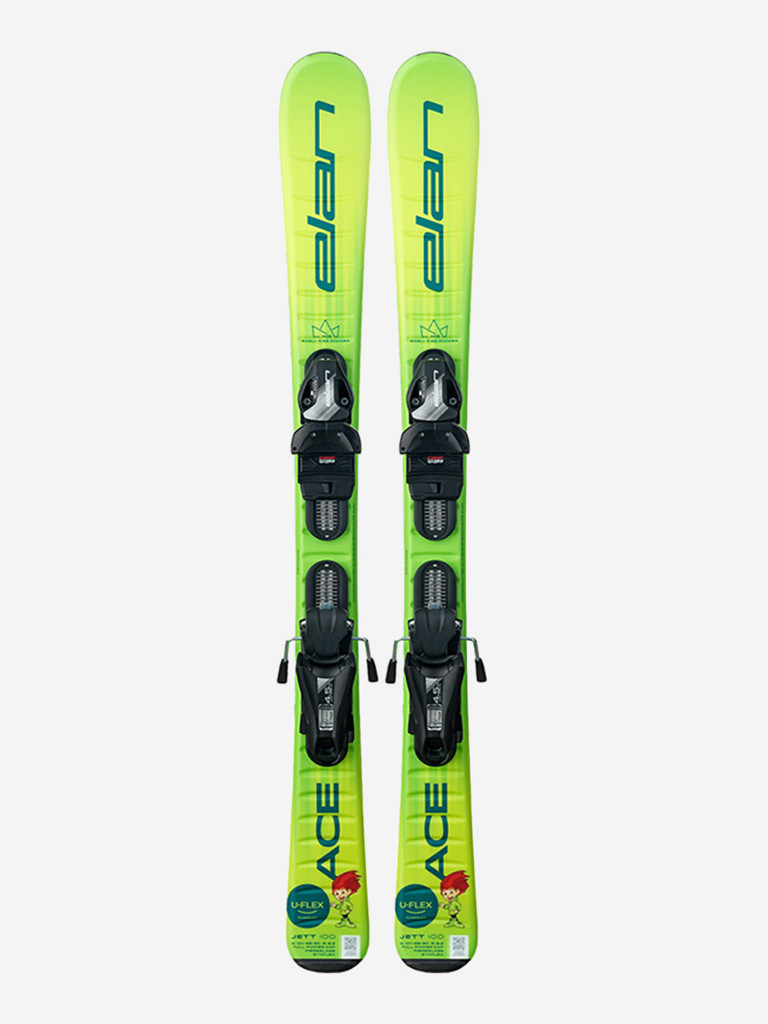 Горные лыжи с креплениями Elan Jett JR Shift + EL 7.5 GW 24/25