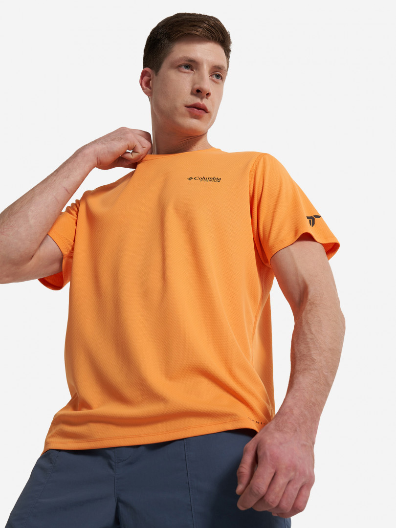 Футболка мужская Columbia Summit Valley Ss Crew Оранжевый 1999₽