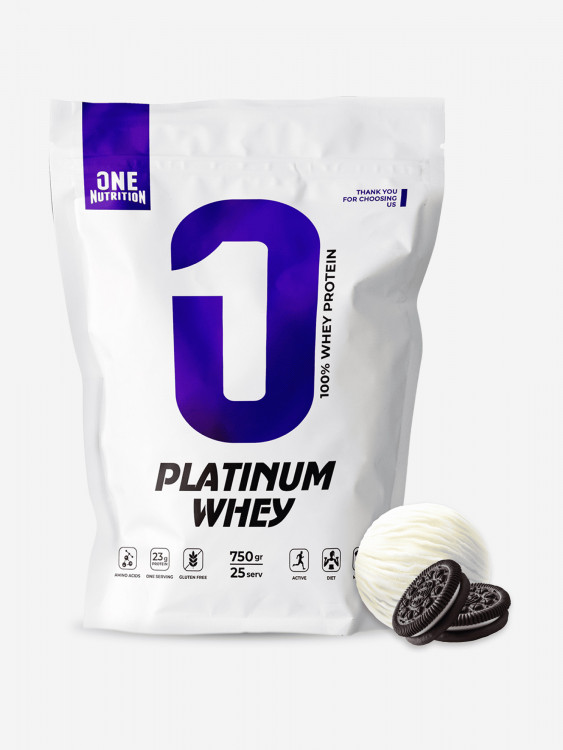 Сывороточный протеин, One Nutrition, 750 г, печенье-крем