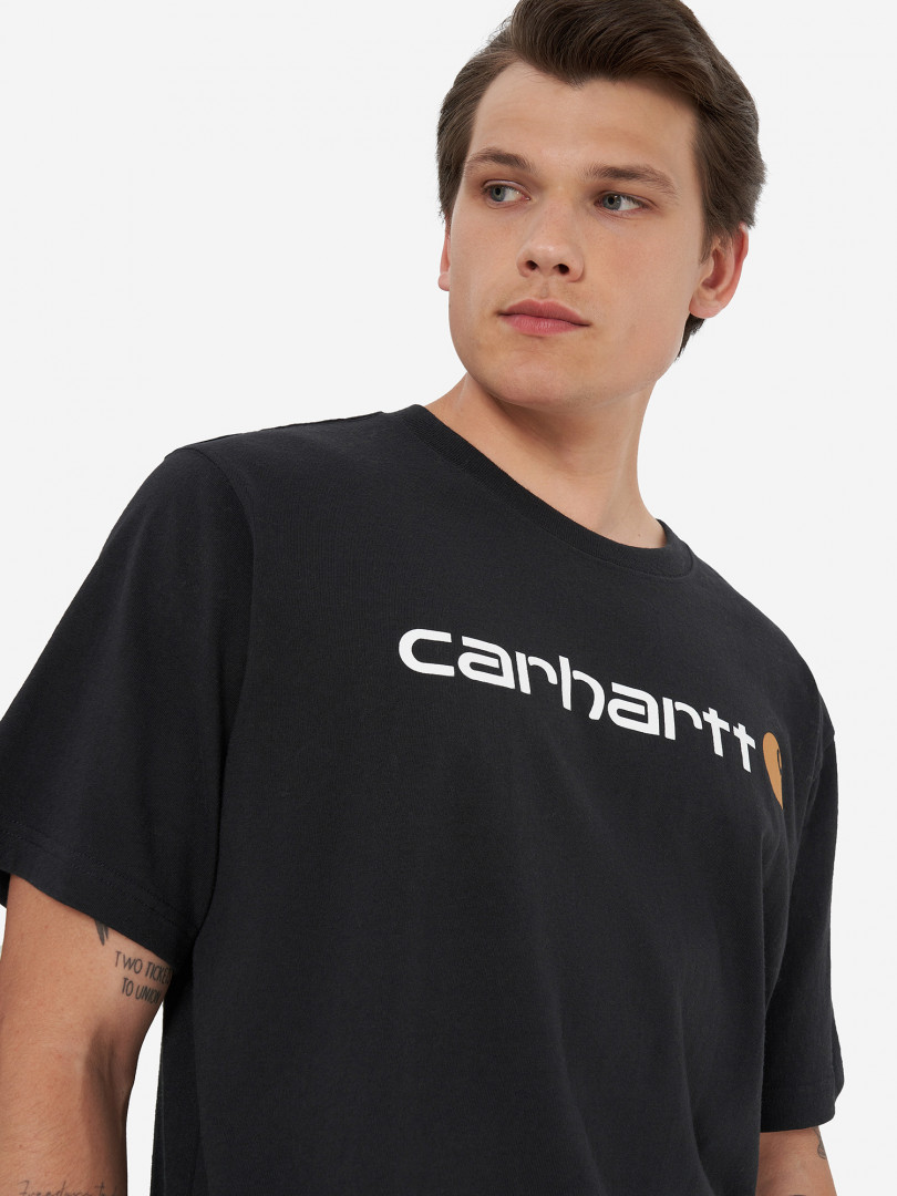 фото Футболка мужская carhartt, черный