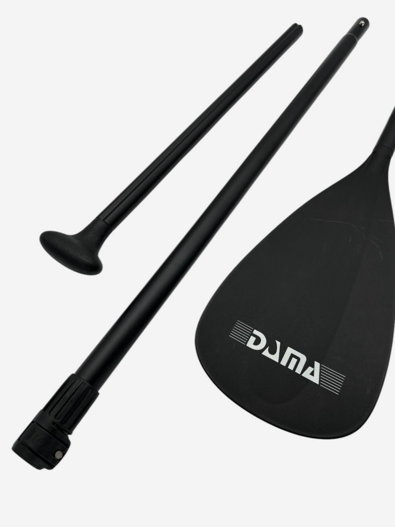 Весло для SUP-доски DAMA, алюминиевое, цвет Черный, 3-х секционное