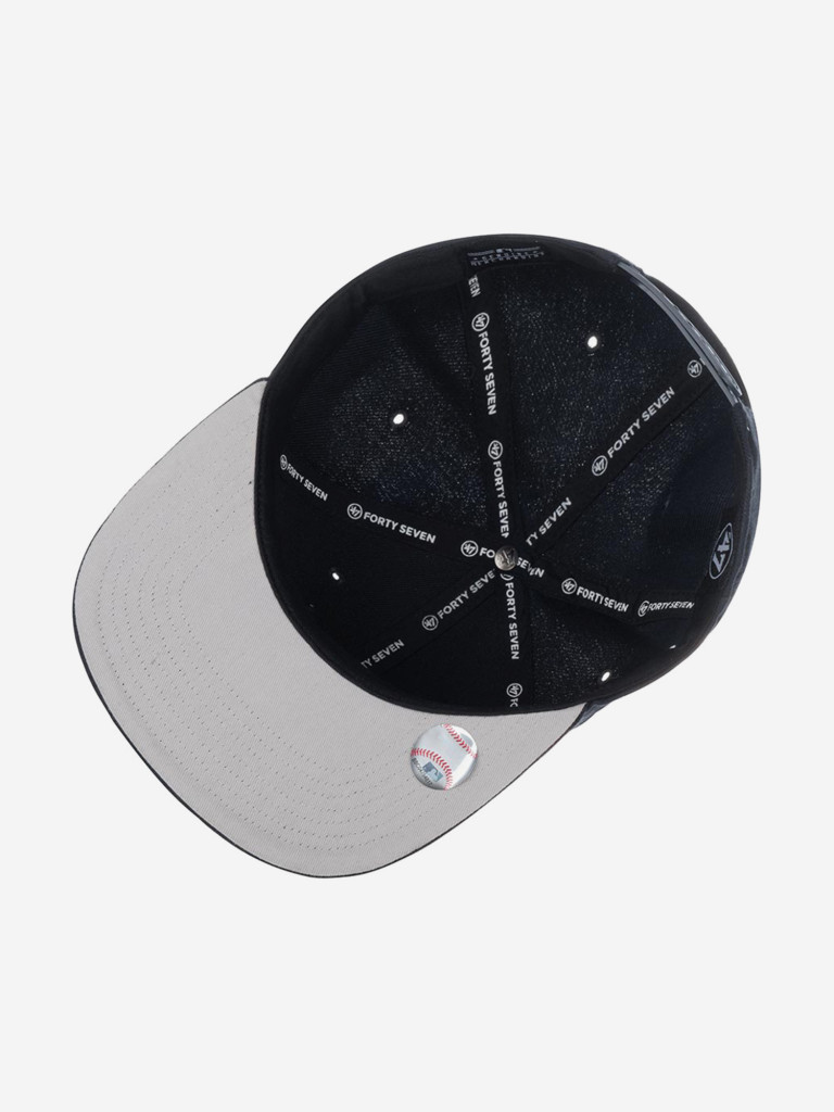 Бейсболка с прямым козырьком 47 BRAND B-SRS17WBP New York Yankees MLB