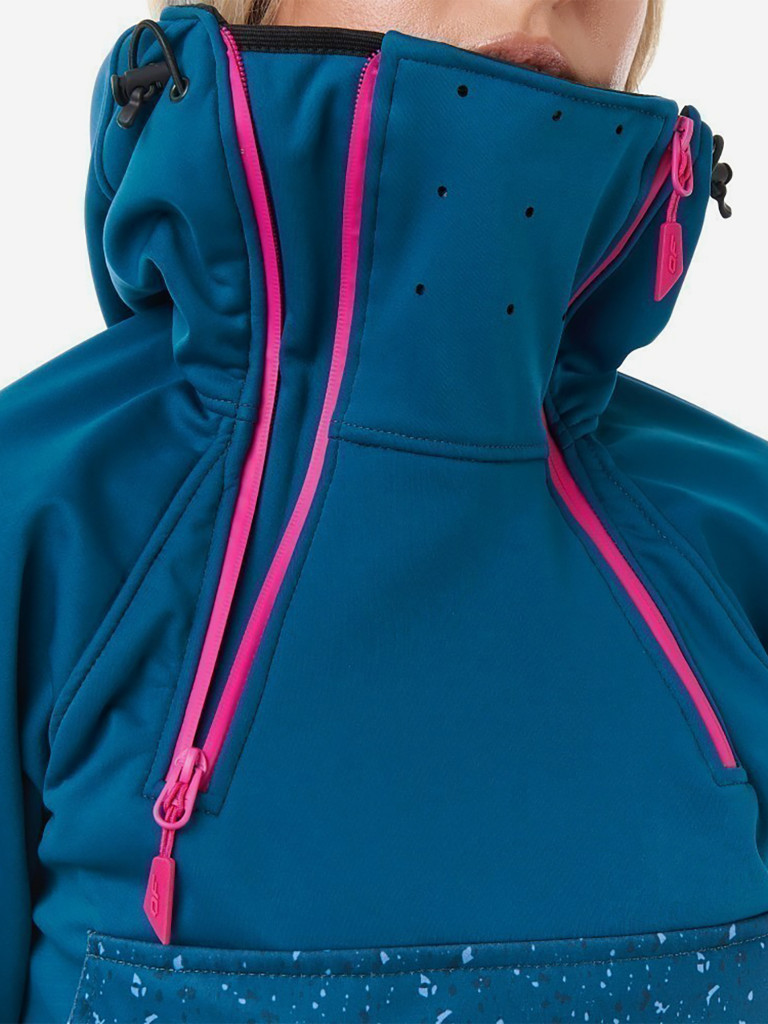 Куртка-анорак женская сноубордическая Dragonfly UKTUS