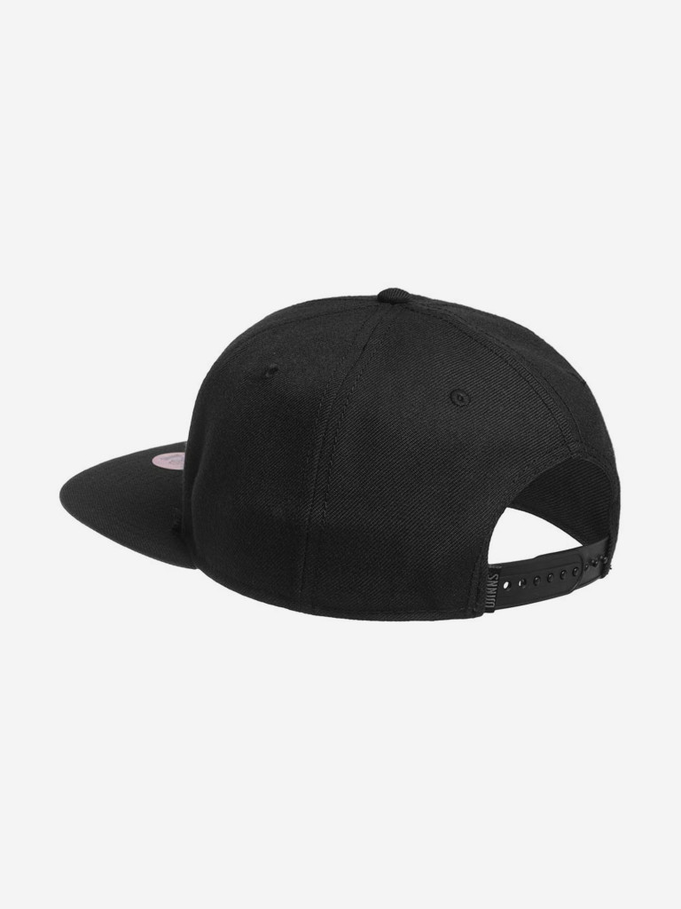Бейсболка с прямым козырьком DJINNS 6P SB Monochrome (черный)