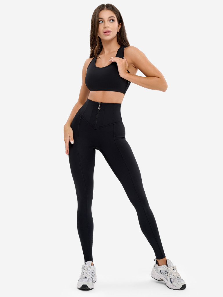 Лосины женские Bona Fide: Сorset Leggings Black