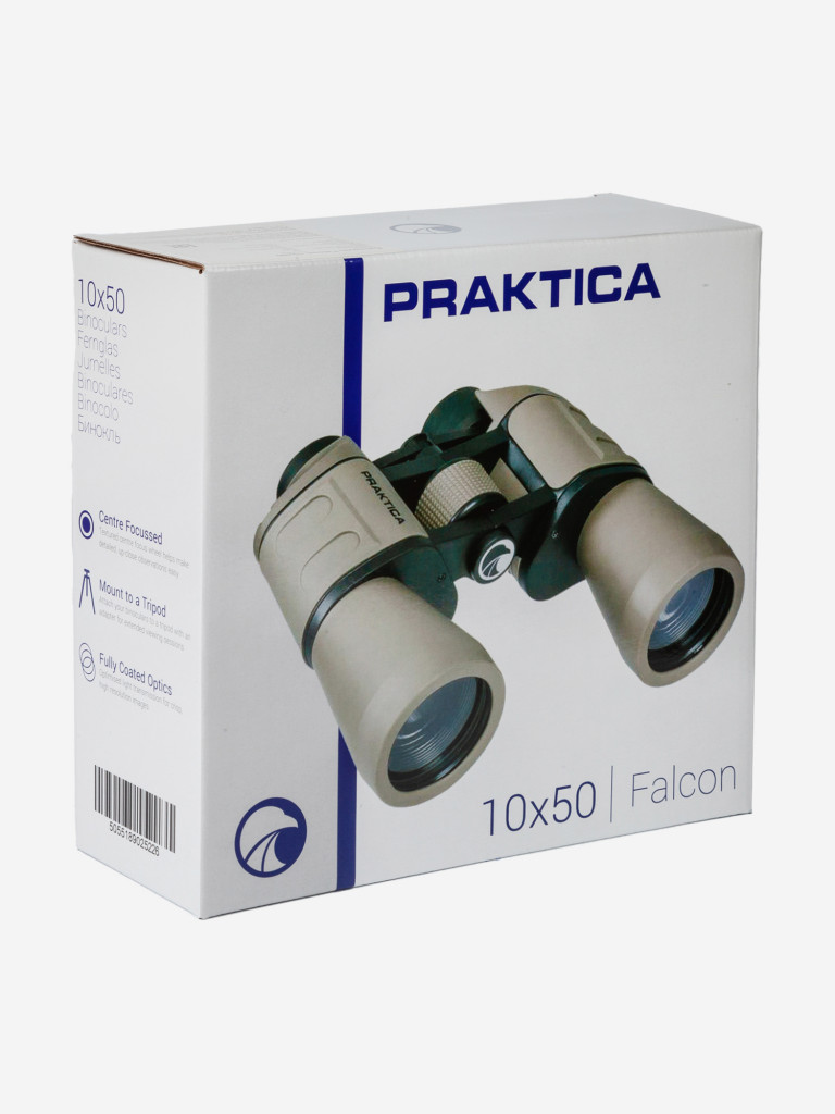 Бинокль Praktica Falcon 10x50, песочный