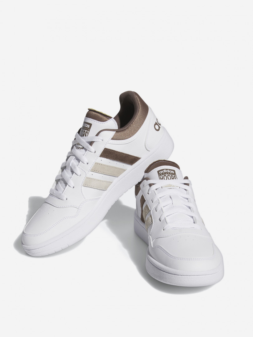 фото Кеды мужские adidas hoops 3.0, белый