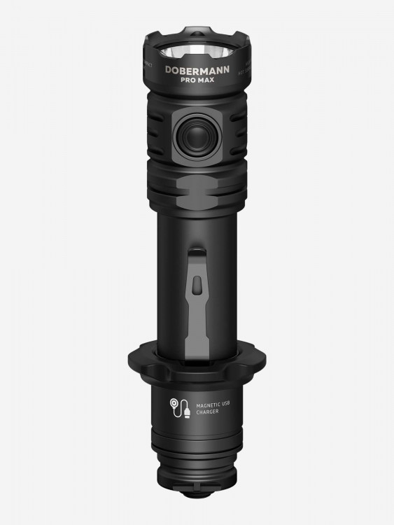 Фонарь светодиодный тактический Armytek Dobermann Pro Max, 3000 лм, холодный свет