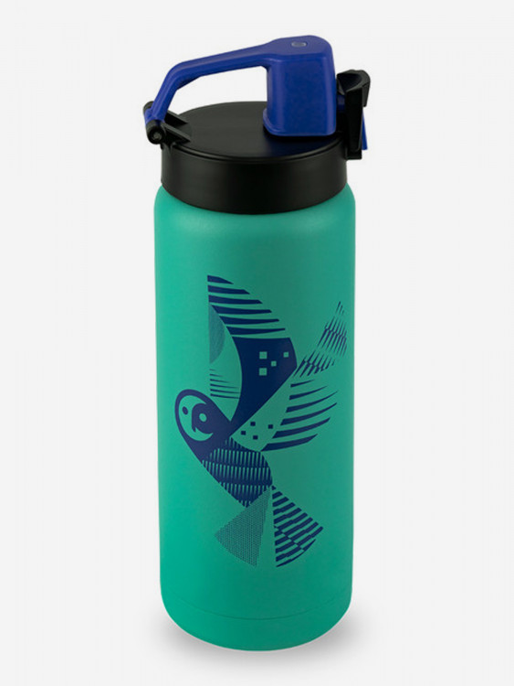 Термос-сититерм вакуумный, объем 500 мл, крышка с ручкой-карабином, поилкой и фиксатором для дополнительной защиты от проливания.