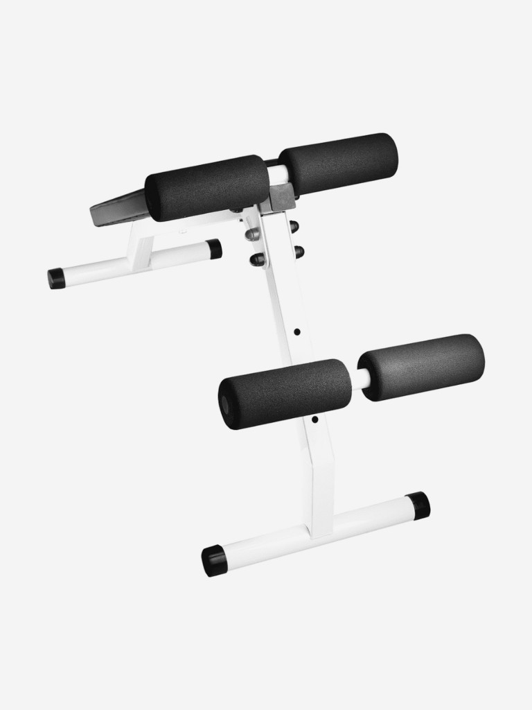 Скамья 2в1 Sportlim Пресс + Гиперэкстензия Белая