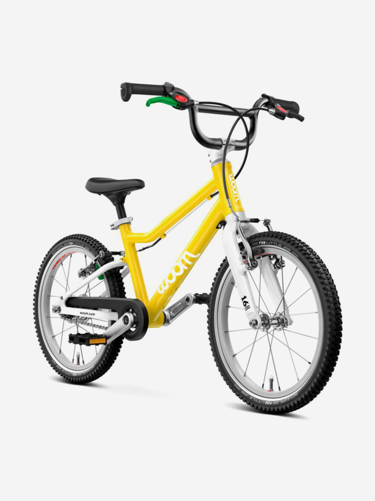 Велосипед детский Woom go 3 AUTOMAGIC vibrant yellow 16"