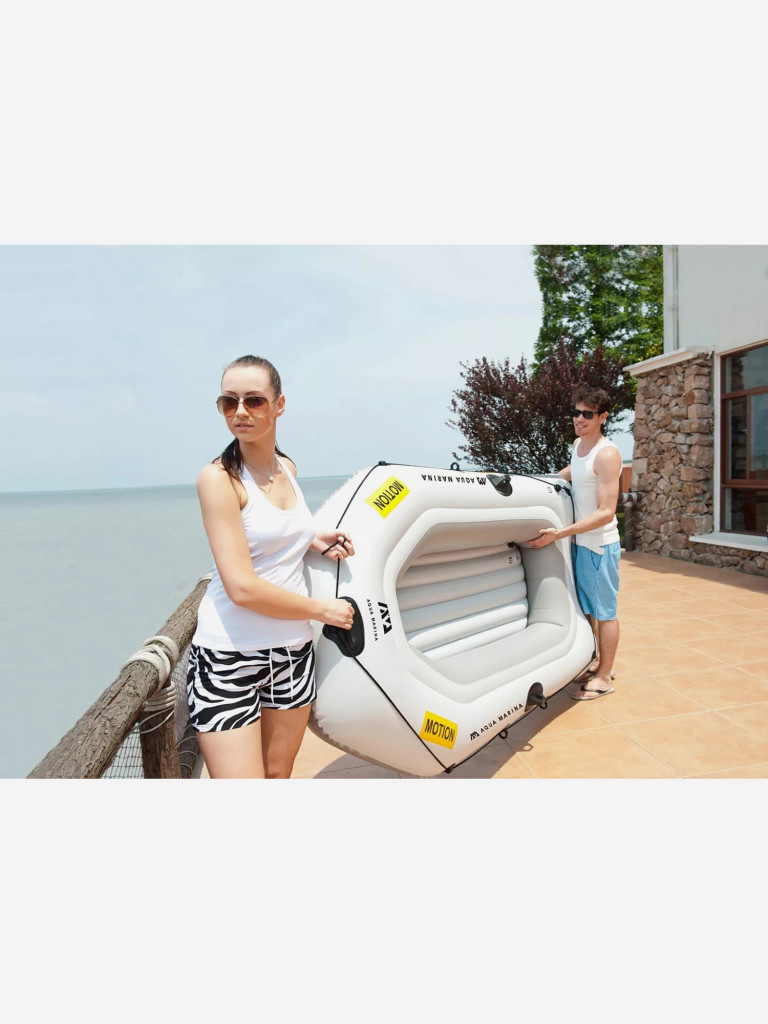 Лодка надувная Aqua Marina MOTION-88821 с электромотором T-18