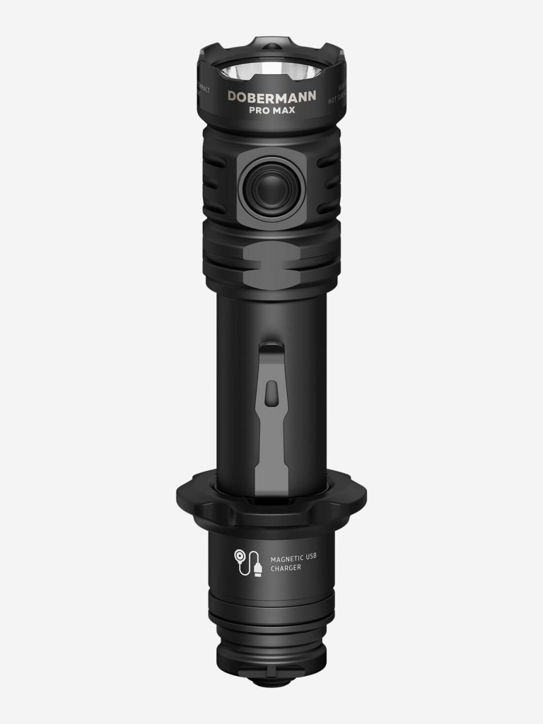 Фонарь светодиодный тактический Armytek Dobermann Pro Max, 3000 лм, холодный свет