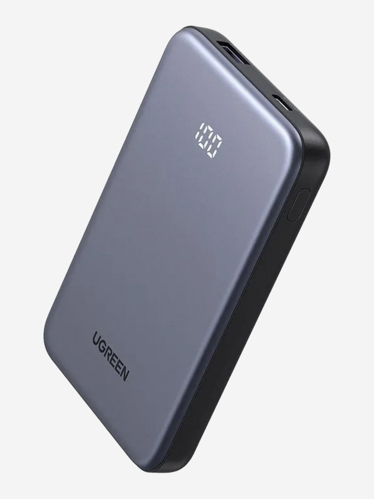 Внешний аккумулятор с двумя выходами UGREEN PB507 (75131B) 10000mAh Two-way Fast Charging 20W Power Bank