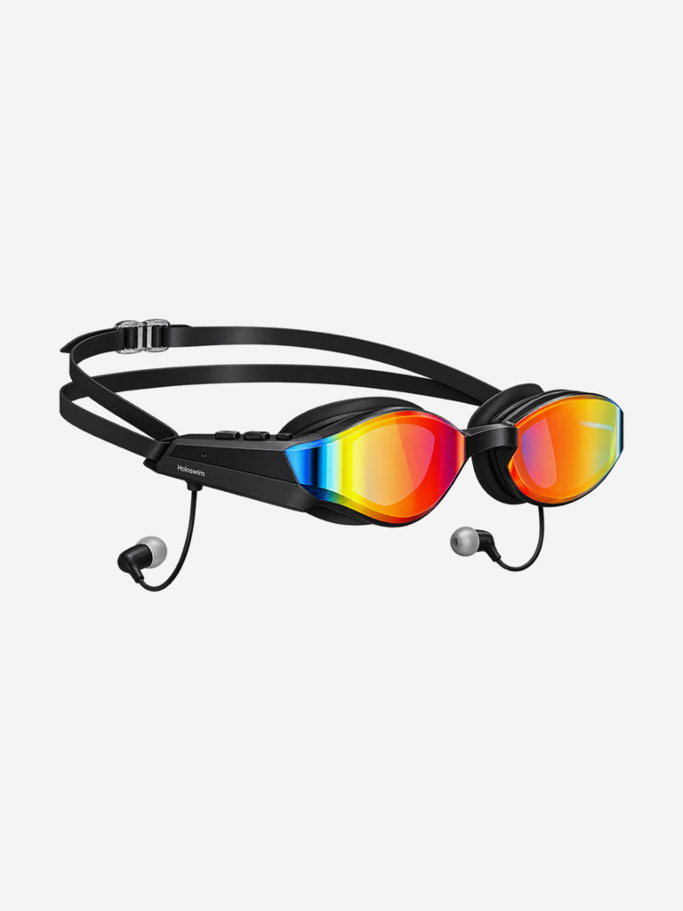 Очки для плавания унисекс Holoswim Solla Wave, 32 ГБ, красные