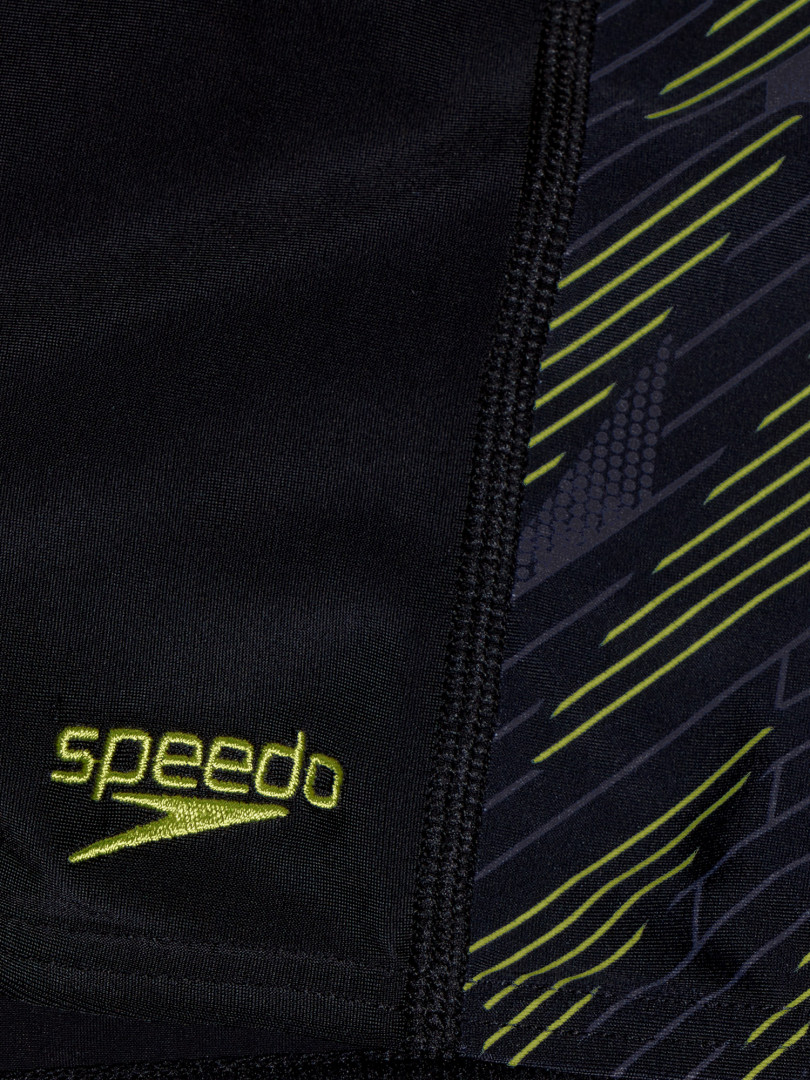 фото Плавки-шорты для мальчиков speedo hyperboom, черный