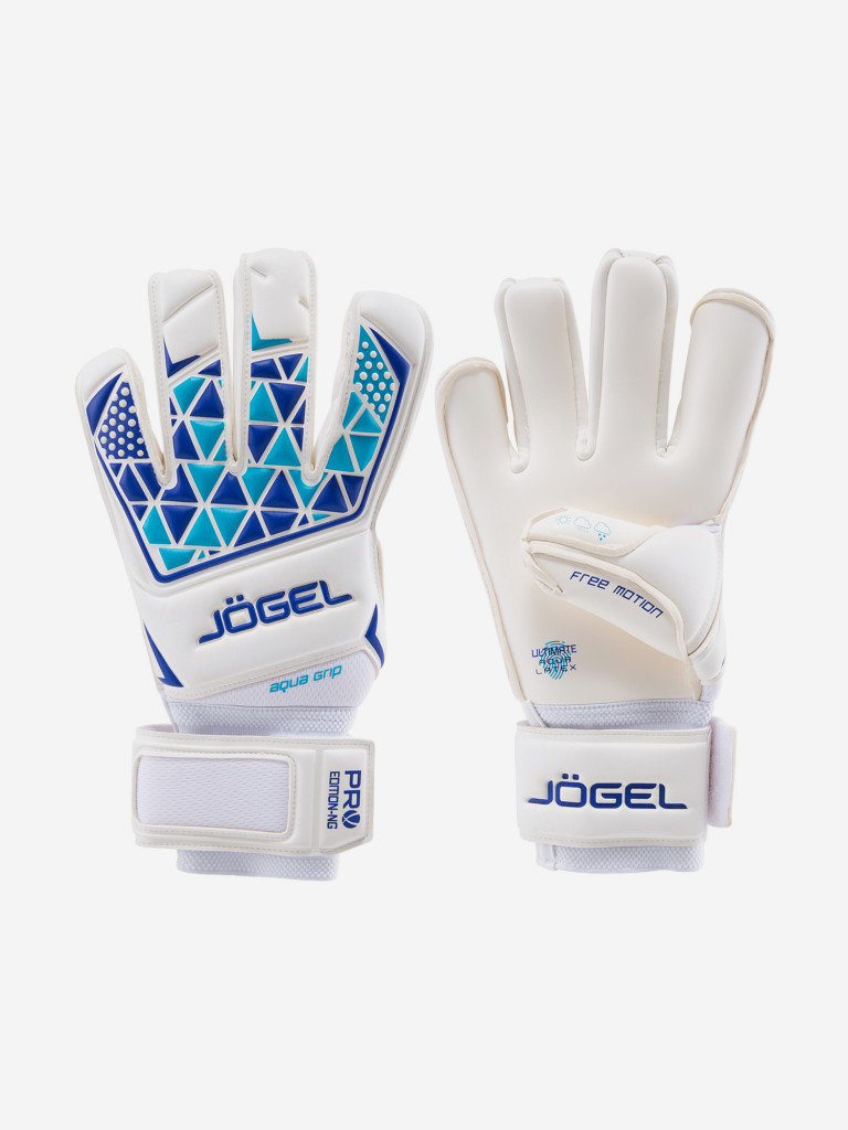 Перчатки вратарские Jogel NIGMA Pro Edition-NG Roll Negative, белый