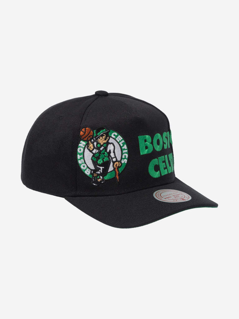 Бейсболка MITCHELL NESS HP12875-BCEBLCK Boston Celtics NBA