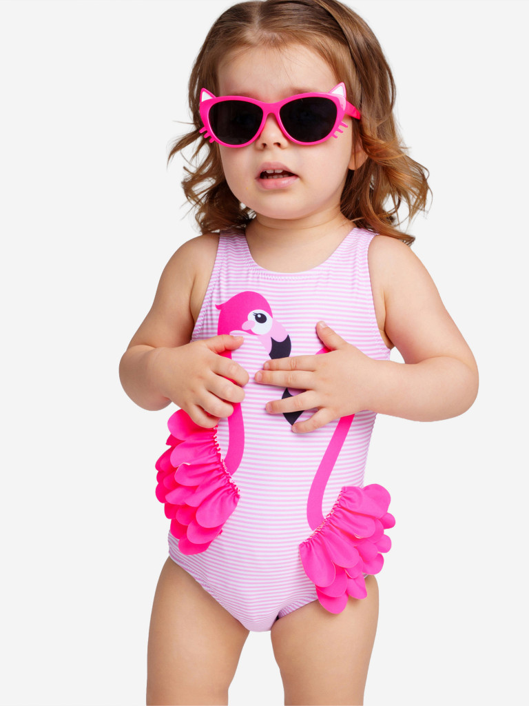 Купальник слитный для девочек PlayToday