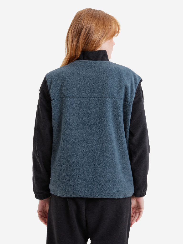 Жилет флисовый женский oversize PointHit тёплая безрукавка из шерпы