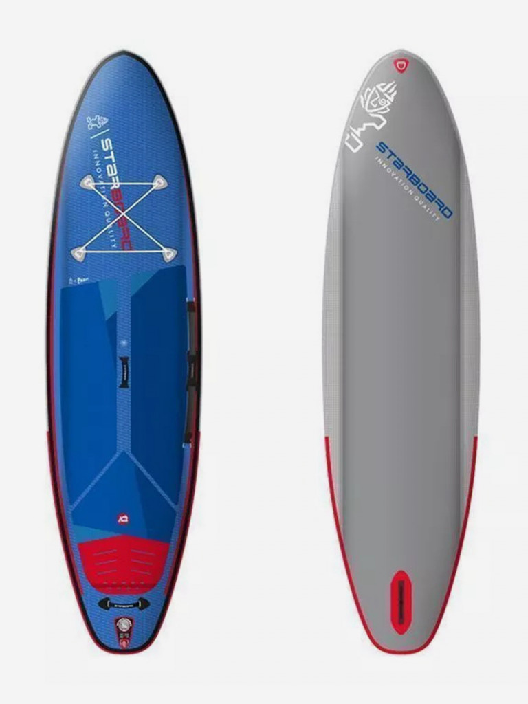 Сапборд надувной двухслойный Starboard 10.8х33х4.75 Icon Deluxe Sc S22/23, 325x84x12 см