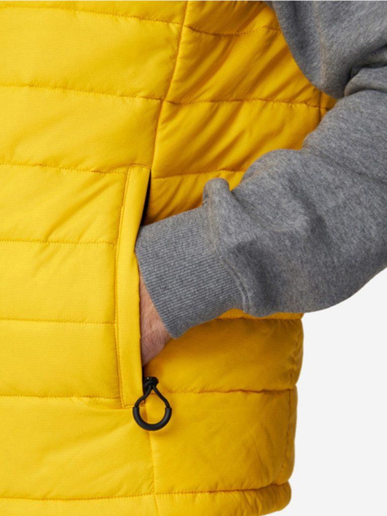 Жилет мужской Alaskan Juneau Vest Yellow утепленный стеганый для рыбалки и охоты