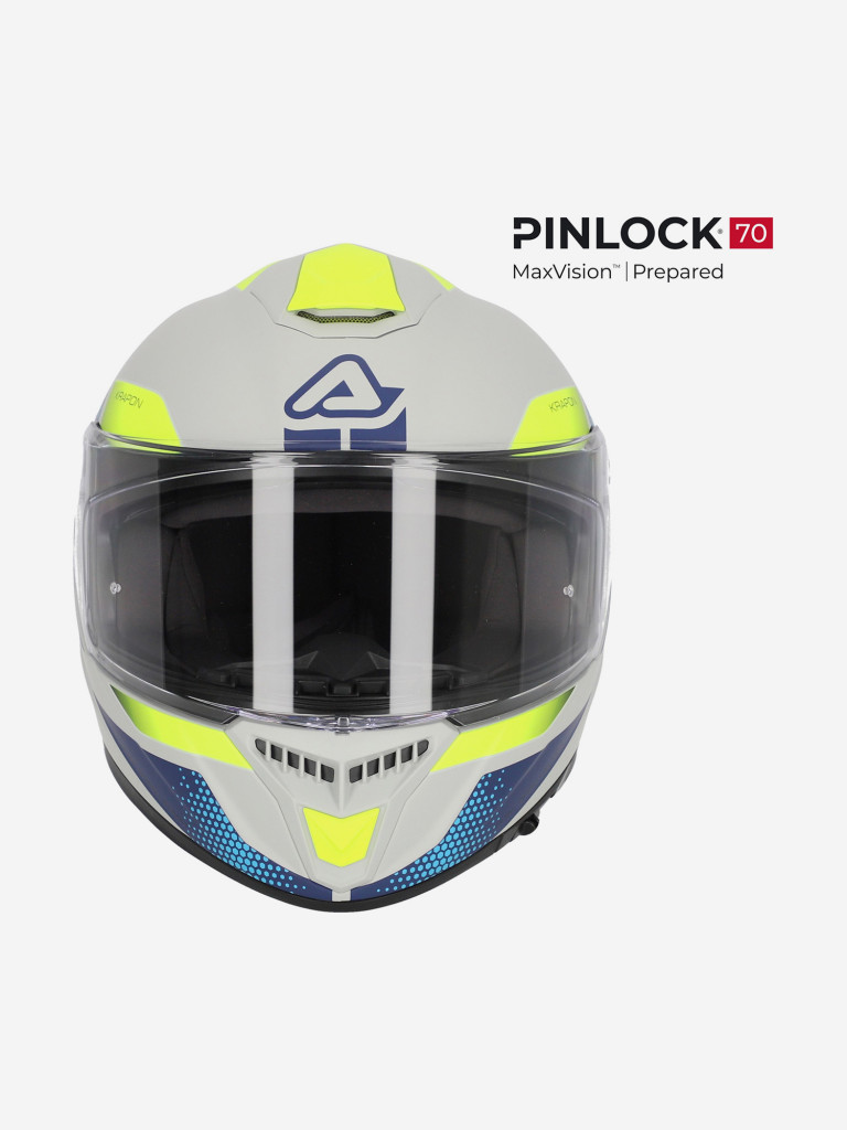 Мотошлем Интеграл Acerbis KRAPON 22-06 Grey/Blue