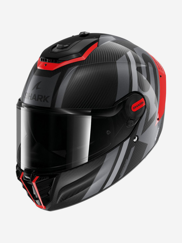 Мотошлем интеграл Shark SPARTAN RS CARBON SHAWN Black/Orange/Silver