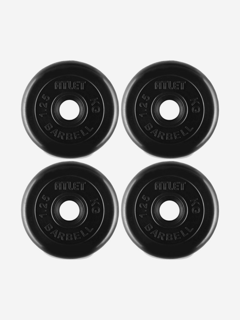 Гантели разборные BARBELL ATLET 1 по 6.5 кг Черный