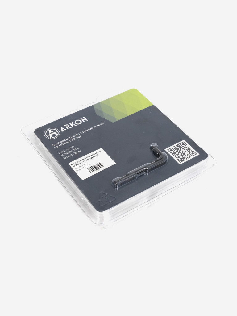 Кольца для оптических прицелов ARKON 30 мм быстросъемные на weaver, стальные, средние