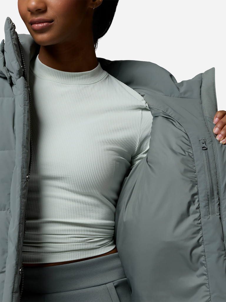 Пуховик женский Columbia Amaze Puff Mid Hooded Jacket