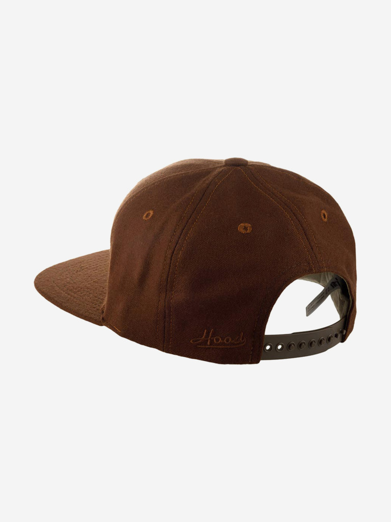 Бейсболка с прямым козырьком HOOD 100-MWL001-NY024-ST Stapleton, NY (коричневый)