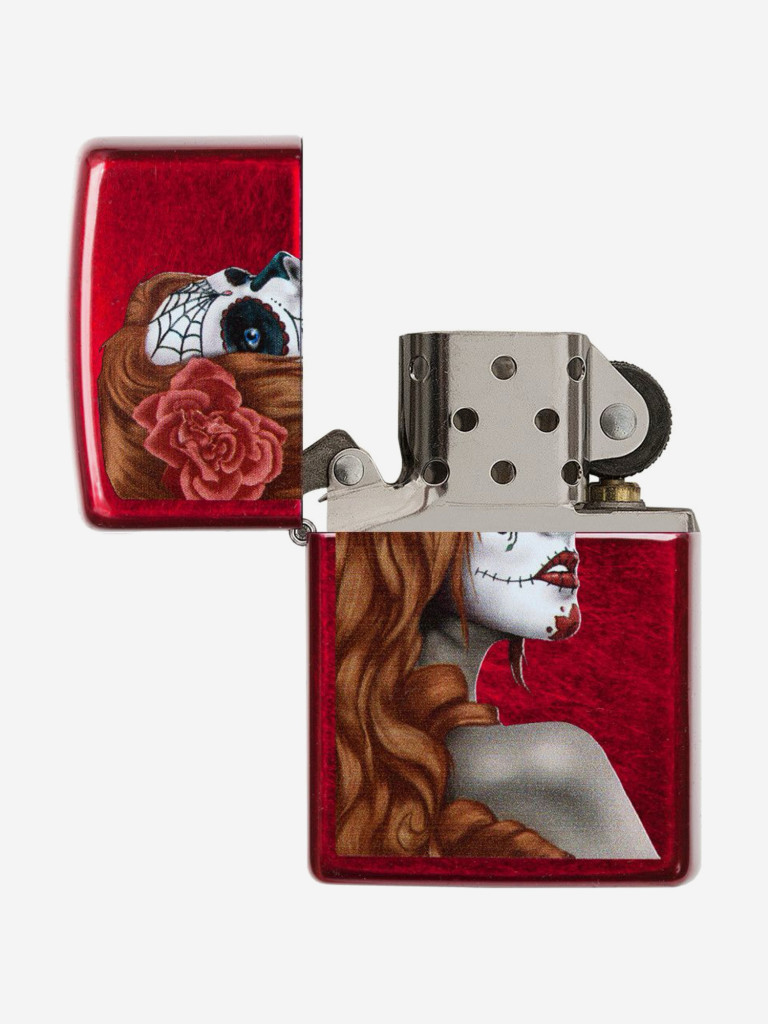 Зажигалка бензиновая ZIPPO 28830 Day of the Dead Girl