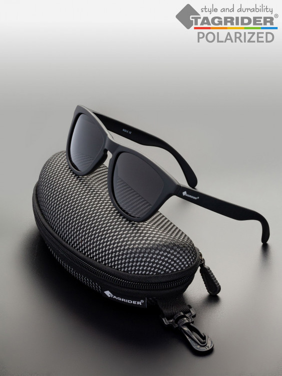 Очки поляризационные, солнцезащитные, антибликовые Tagrider в чехле N33-2 Gray