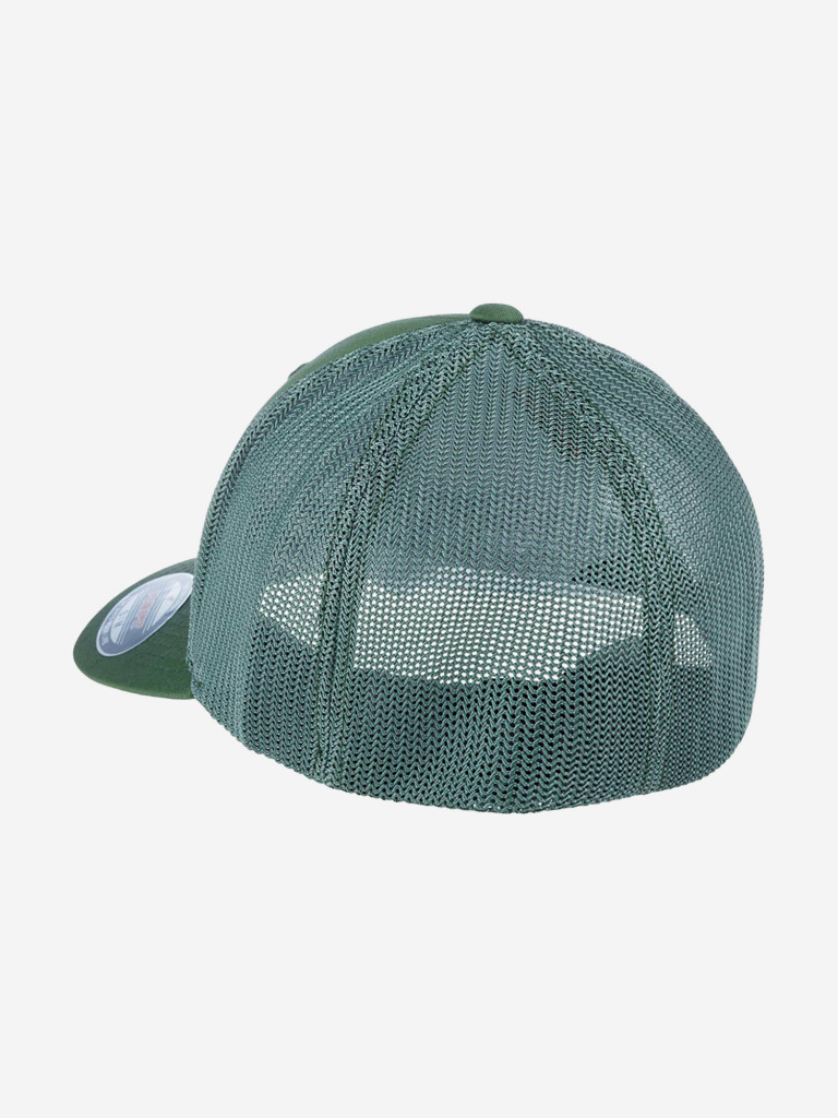 Бейсболка с сеточкой FLEXFIT 6511 (оливковый)