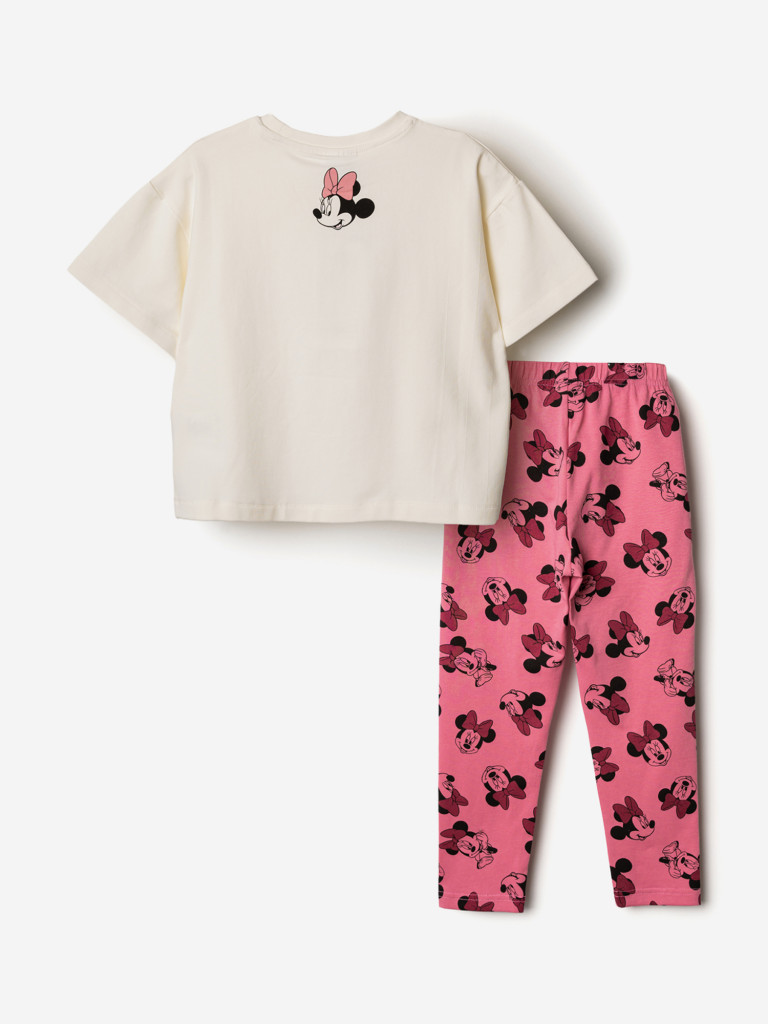 Комплект для девочки: футболка, леггинсы PlayToday