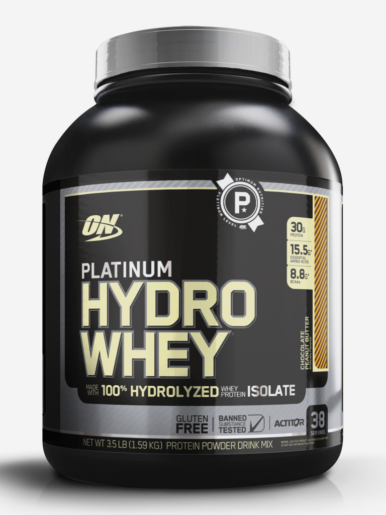 Протеин Optimum Nutrition Platinum HydroWhey, 1590 г, Шоколадно-арахисовое масло