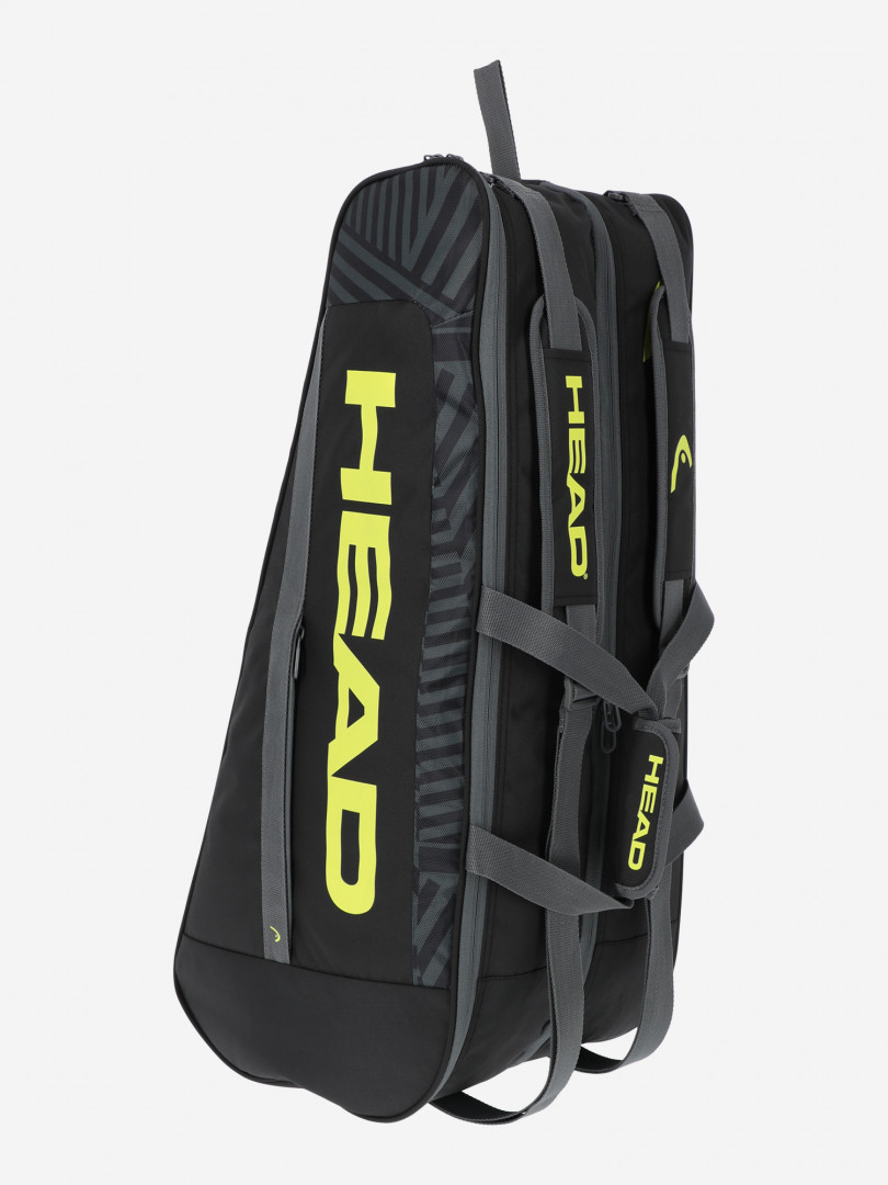 фото Сумка для 6 ракеток head base racquet bag m, черный