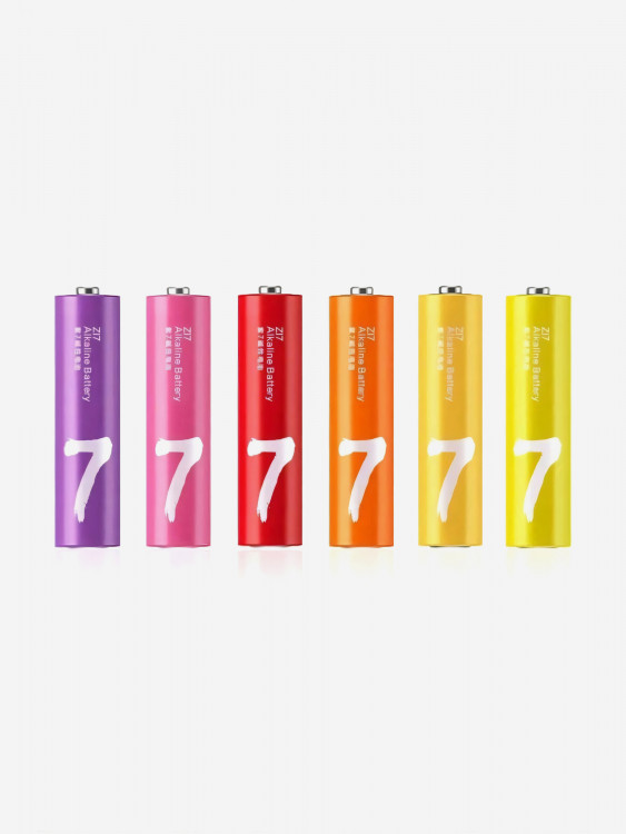Батарейки Xiaomi ZMI ZI7, цветные, 40 шт.